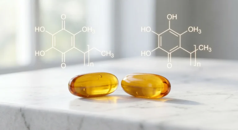 Coenzima Q10 no rótulo diz: Ubiquinol e Ubiquinona. Mas qual delas entrega o melhor resultado na prática?